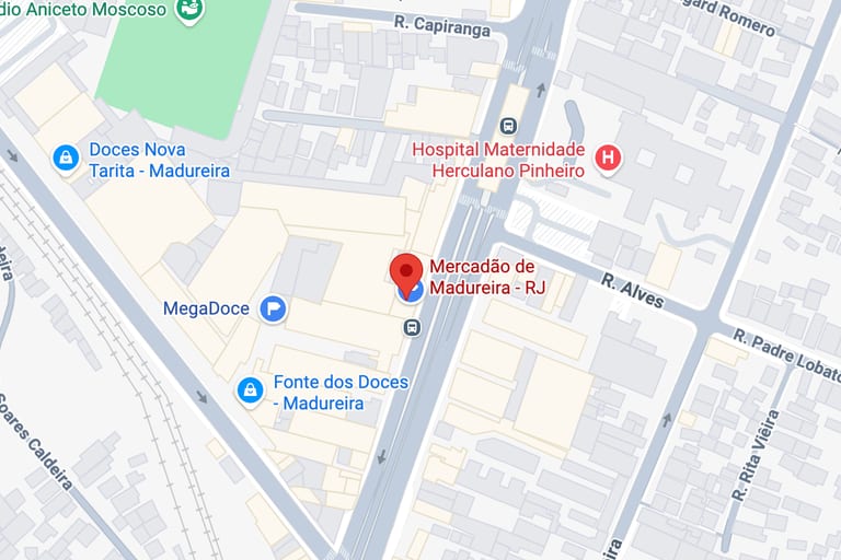 Mapa da KasaKoisa na Galeria H, em Madureira